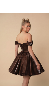 Платье 0-150/2 шоколад