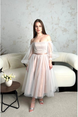 Платье Ассоль 0-20/1 беж