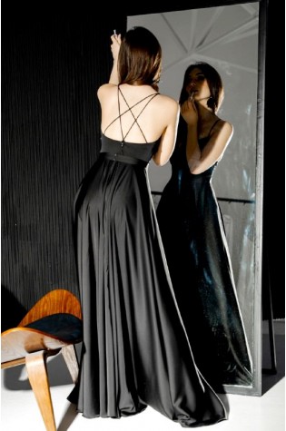 Шелковое платье Анжелика Лонг 0-71