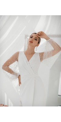 Платье Элли люкс айвори макси