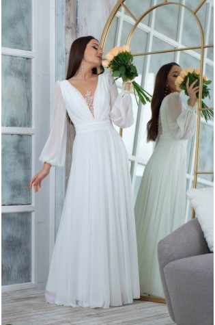 Платье 0-63 Айвори