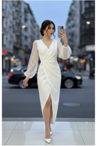 Платье ЭЛЛИ 005 айвори