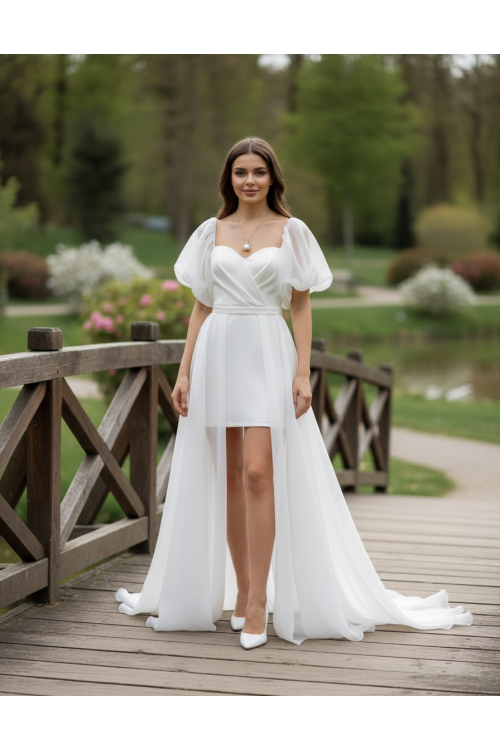 Платье-комплект 0-38 белое