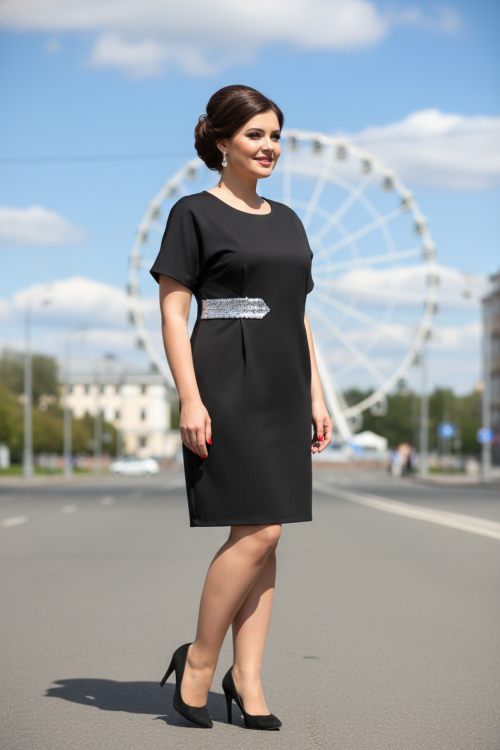 Платье ЛЕТИЦИЯ черное