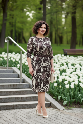 Платье ЛИЛУ корица