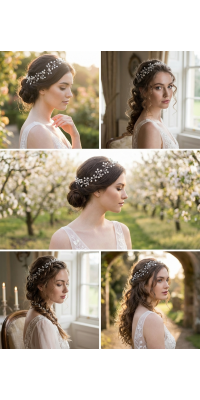 Украшение на голову веточка