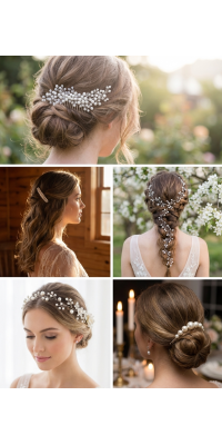 Украшение на голову веточка