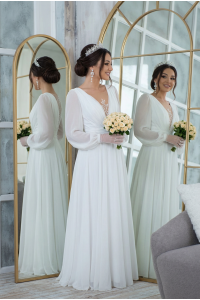 Платье 0-63 Айвори