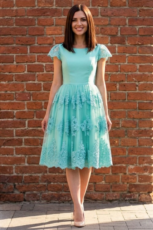 Платье 2033 мята