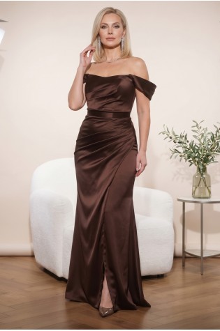 Платье 0-146 шоколад